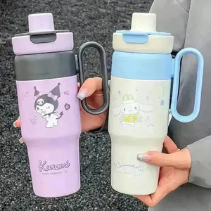 Sanrio Thumb Lock Tumbler Bottle (600 ml) - Bear Hugs