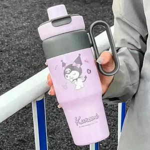 Sanrio Thumb Lock Tumbler Bottle (600 ml) - Bear Hugs