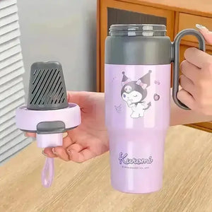 Sanrio Thumb Lock Tumbler Bottle (600 ml) - Bear Hugs