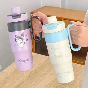Sanrio Thumb Lock Tumbler Bottle (600 ml) - Bear Hugs