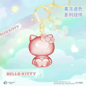 Sanrio Transparent Jelly Keychain - Bear Hugs