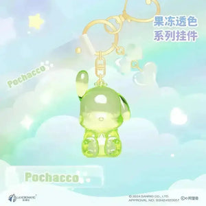 Sanrio Transparent Jelly Keychain - Bear Hugs