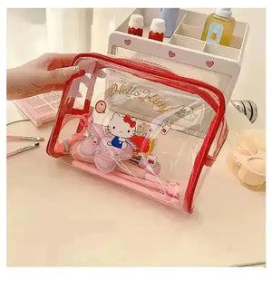 Sanrio Transparent Makeup Bag - Bear Hugs