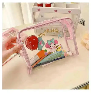 Sanrio Transparent Makeup Bag - Bear Hugs