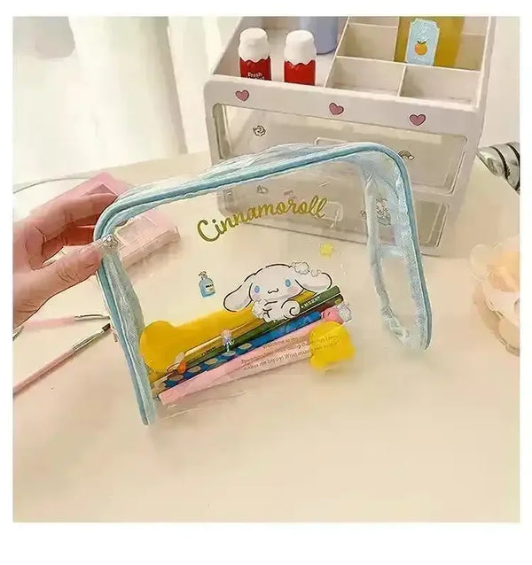 Sanrio Transparent Makeup Bag - Bear Hugs