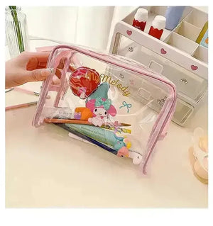 Sanrio Transparent Makeup Bag - Bear Hugs