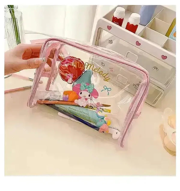 Sanrio Transparent Makeup Bag - Bear Hugs