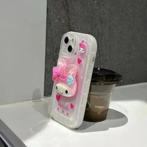 Sanrio Transparent Mugshot Phone Case (For iPhones) - Bear Hugs