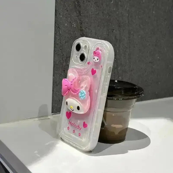 Sanrio Transparent Mugshot Phone Case (For iPhones) - Bear Hugs