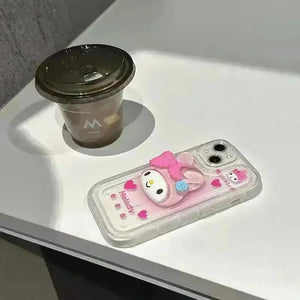 Sanrio Transparent Mugshot Phone Case (For iPhones) - Bear Hugs