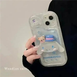 Sanrio Transparent Mugshot Phone Case (For iPhones) - Bear Hugs