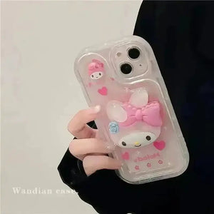 Sanrio Transparent Mugshot Phone Case (For iPhones) - Bear Hugs