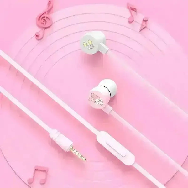 Sanrio Trendy In-Ear Wired Earphones - Bear Hugs
