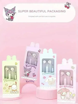Sanrio Trendy In-Ear Wired Earphones - Bear Hugs
