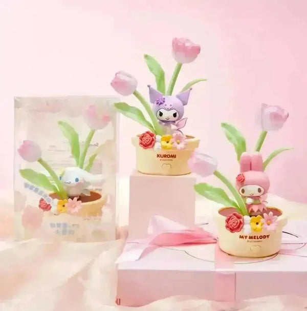 Sanrio Tulip Night Lamp - Bear Hugs