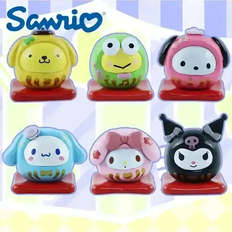 Sanrio Valentine's Day Mini Figurines (6 pcs) - Bear Hugs
