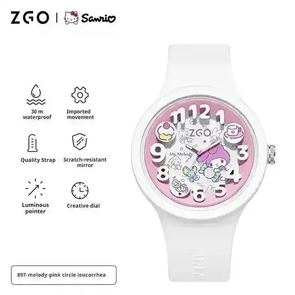 Sanrio x ZGO Cream Cake Glow Watch - Bear Hugs