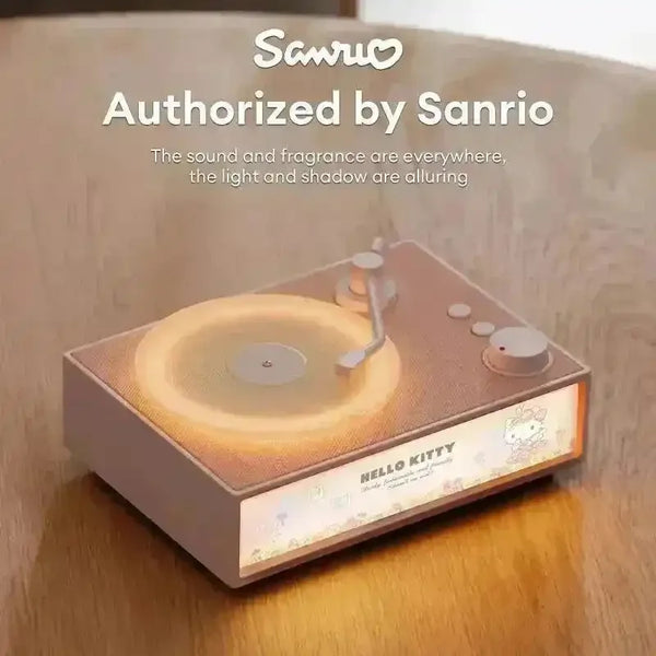 Sanrio YP-86 Retro Vinyl Bluetooth Speaker - Bear Hugs