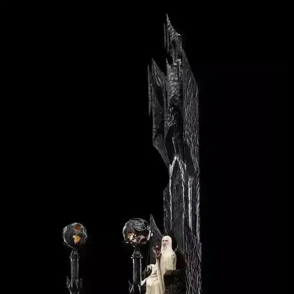 Saruman on Throne Collector's Action Figure - Bear Hugs