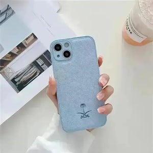 Saudi Tree Leather Marked Phone Case (For iPhones) - Bear Hugs