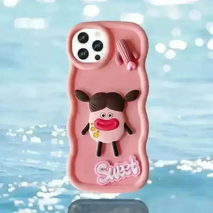 Sausage Girl Phone Case (For iPhones) - Bear Hugs