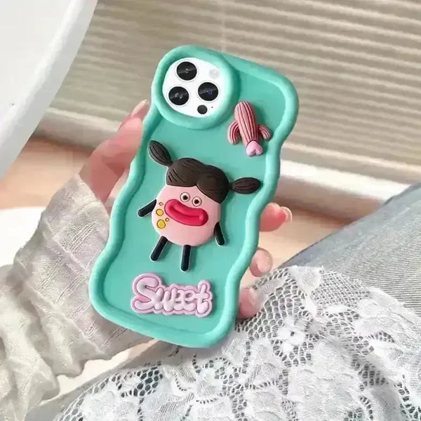 Sausage Girl Phone Case (For iPhones) - Bear Hugs