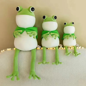 Scarf Frog Plush Toy - Bear Hugs
