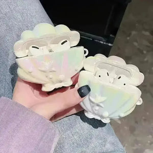 Sea Shell Chic AirPods Case - Bear Hugs