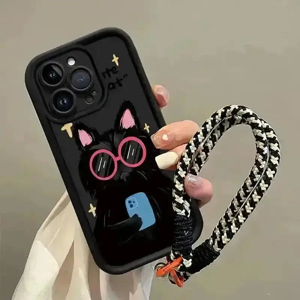 Selfie Cat Phone Case (For iPhones) - Bear Hugs
