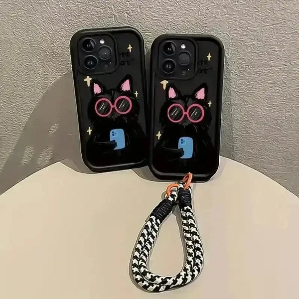 Selfie Cat Phone Case (For iPhones) - Bear Hugs