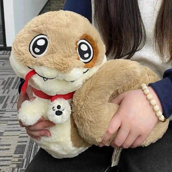 Serpentine Swirl Snake Plushie (36 cm) - Bear Hugs