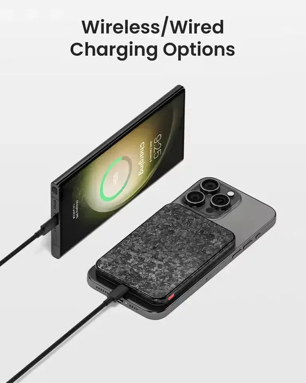 SHARGE CarbonMag Magnetic Power Bank - Bear Hugs
