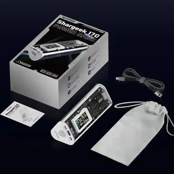 Sharge Shargeek 170 Power Bank (24000mAh) - Bear Hugs