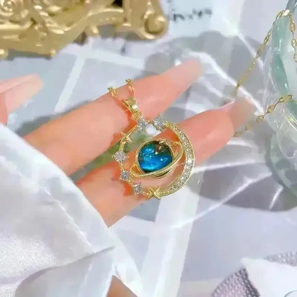 Shimmering Celestial Pendant - Bear Hugs