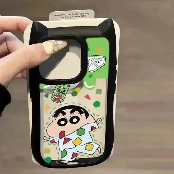 Shinchan Cat Ears Phone Case (For iPhones) - Bear Hugs