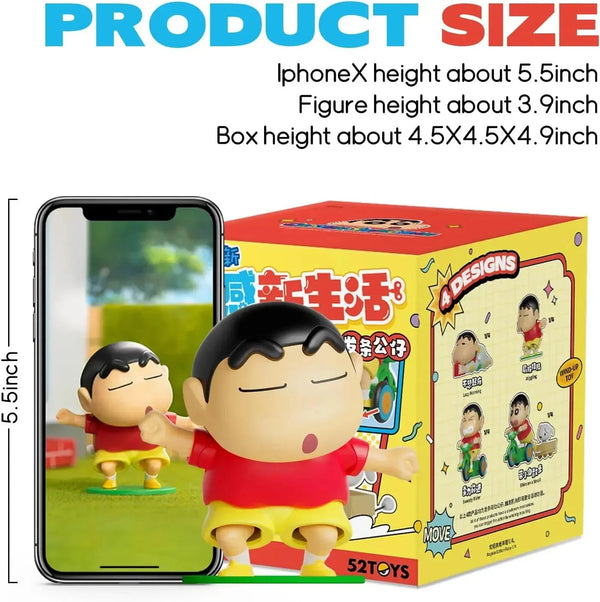 Shinchan Dynamic Shin Life 52 Toys Mystery Box - Bear Hugs