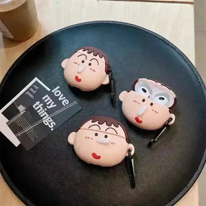 Shinchan Long Nose Case (For Airpods) - Bear Hugs