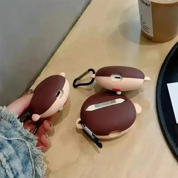 Shinchan Long Nose Case (For Airpods) - Bear Hugs