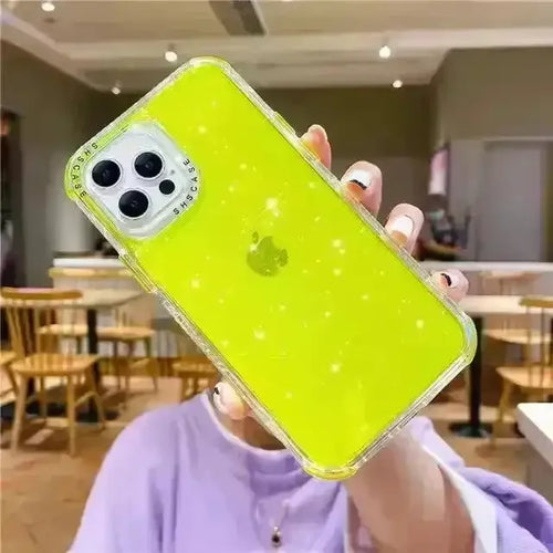 Shining Glitter Shockproof Case (For iPhones) - Bear Hugs