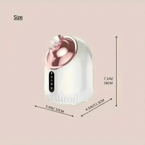 Shiny Rosy Nano Facial Steamer - Bear Hugs