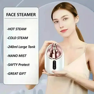 Shiny Rosy Nano Facial Steamer - Bear Hugs