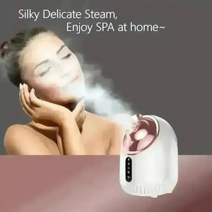Shiny Rosy Nano Facial Steamer - Bear Hugs