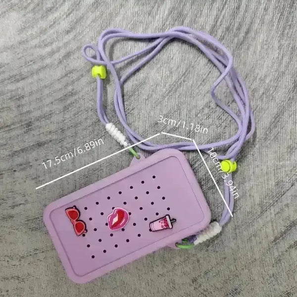 Silicon Biscuit Phone Pouch - Bear Hugs