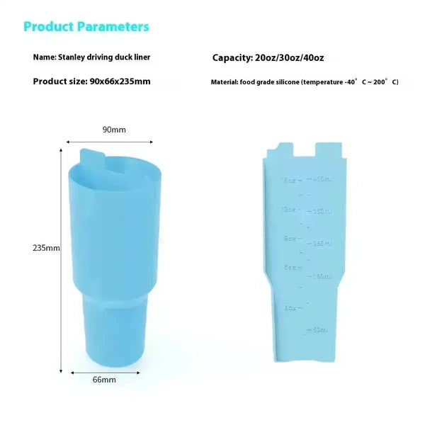 Silicon Liner Cup Divider For Stanley 40 oz - Bear Hugs