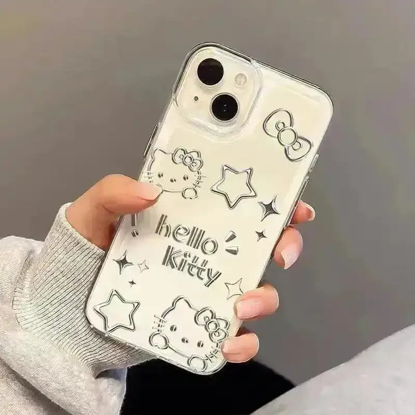 Silver Hello Kitty Case (For iPhones) - Bear Hugs