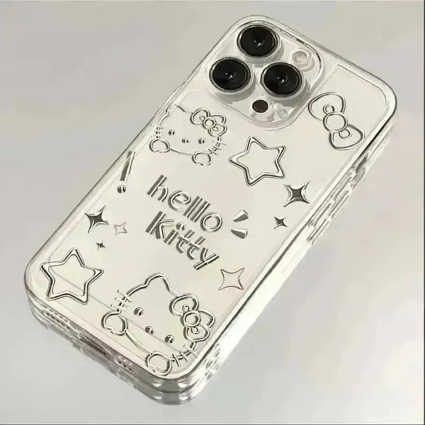 Silver Hello Kitty Case (For iPhones) - Bear Hugs
