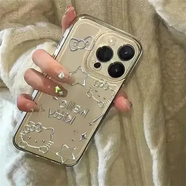 Silver Hello Kitty Case (For iPhones) - Bear Hugs