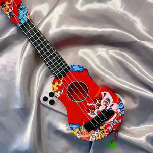 Simulation Mini Guitar Phone Case (For iPhones) - Bear Hugs
