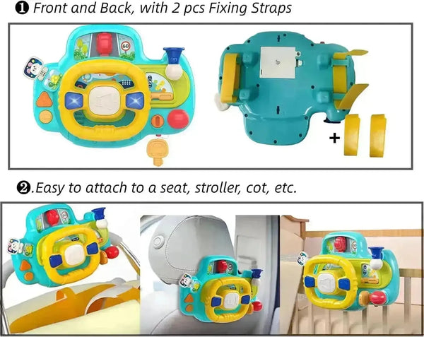 Simulation Steering Wheel with Music - Bear Hugs