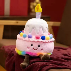 Singing LED Birthday Cake Plushie - Bear Hugs
